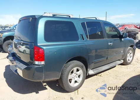2005 Nissan Armada Se из США, поврежденный, VIN 5N1AA08A25N735650